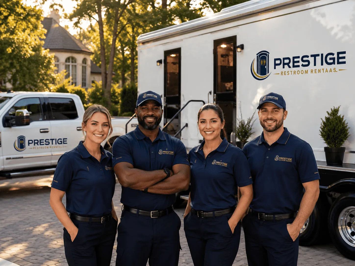 Trusted Luxury Portable Restrooms company in Flora, IN